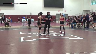 103 lbs Semifinal - Celia Esquivel, Bakersfield College vs Luciana Frazao, Palomar College