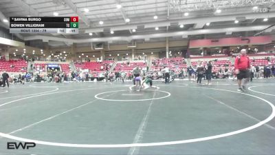 79 lbs Cons. Round 4 - Bowen Villigram, Team Central vs Savina Burgo, Commandos