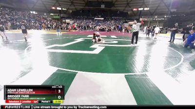 135 lbs 7th Place Match - Bridger Farr, Gig Harbor Grizzlies Wrestling Club vs Adam Lewellen, Steelclaw Wrestling Club