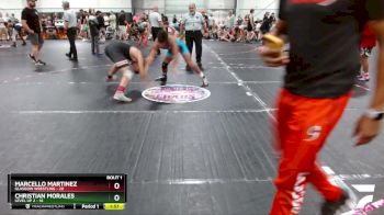 152 lbs Semis (4 Team) - Christian Morales, Level Up 2 vs Marcello Martinez, Glasgow Wrestling