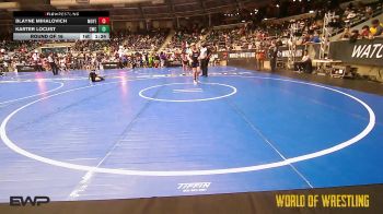 130 lbs Round Of 16 - Blayne Mihalovich, Moyer Elite vs Karter Locust, Cowboy Wrestling Club