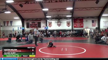 3 lbs Quarterfinal - Austin Nelton, Fort Madison Wrestling Club vs Oliver Gliem, Moen Wrestling Academy