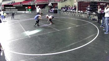 75 lbs Cons. Semi - Kelvin Johnson, Sherman Challengers vs Kaine Reicks, Amherst Wrestling Club
