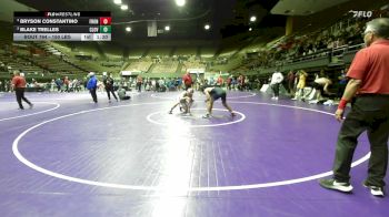 150 lbs Semifinal - Bryson Constantino, Frontier vs Blake Trelles, Clovis North