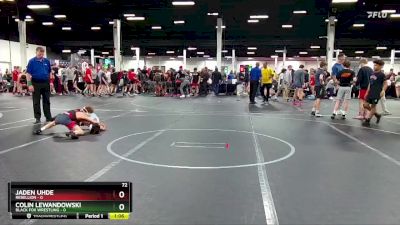 72 lbs Round 3 (4 Team) - Colin Lewandowski, Black Fox Wrestling vs Jaden Uhde, Rebellion