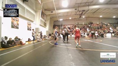 80 lbs Consolation - Trenton Hall, Claremore Wrestling Club vs Chase Gabbard II, Raw Wrestling Club