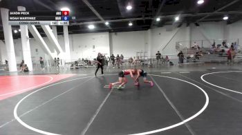 77 lbs Consolation - Jaxon Peck, Aniciete TC vs Noah Martinez, Madera Grapplers WC