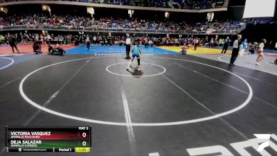 5A 114 lbs Semifinal - Deja Salazar, Amarillo Caprock vs Victoria Vasquez, Amarillo Palo Duro