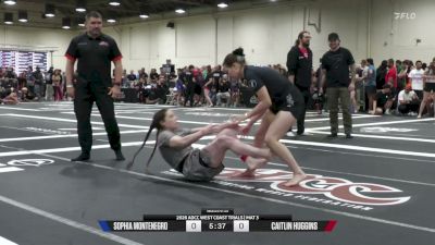 Caitlin Huggins vs Sophia Montenegro 2026 ADCC West Coast Trials