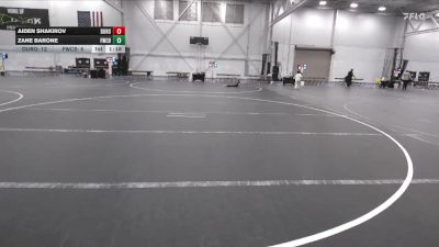 165 lbs Round 1 (4 Team) - Aiden Shakirov, DURO vs Zane Barone, Freakztyle Wrecking Crew Blue