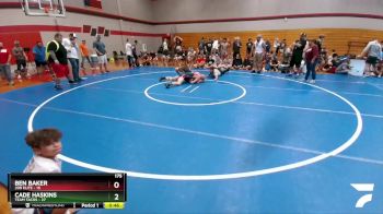 175 lbs Round 1 (8 Team) - Cade Haskins, Team Tacos vs Ben Baker, 208 Elite