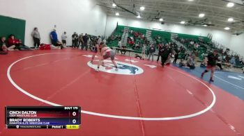 175 lbs 1st Place Match - Cinch Dalton, Cody Wrestling Club vs Brady Roberts, Evanston Elite Wrestling Club