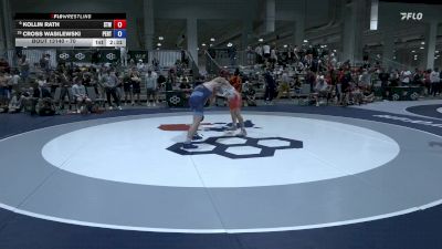 70 lbs Champ. Round 4 - Kollin Rath, Steller Trained Wrestling vs Cross Wasilewski, Pennsylvania RTC