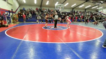 115 lbs Round Of 16 - Elisabeth Courverler, Sapulpa vs Mia Roth, Tulsa Union Girls