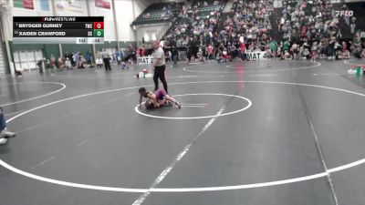 60 lbs Cons. Round 3 - Xaiden Crawford, Sherman Challengers vs Brydger Gurney, Torrington Wrestling Club