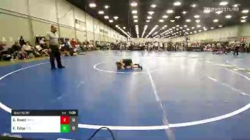 45 lbs Rr Rnd 4 - Georgia Reed, Oregon Womens Wrestling vs Emersyn Edge, Oklahoma Twister Sisters