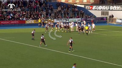 URC Round 5: Contact Coach Cardiff Try Analysis
