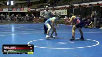 197 lbs Quarterfinals (8 Team) - Josiah Murphy, Liberty University vs Will Shiber, John Hopkins University