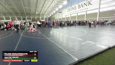 78 lbs Cons. Round 2 - Ryland Woolstenhulme, Sanderson Wrestling Academy vs Boston Waldo, Lakeland WC