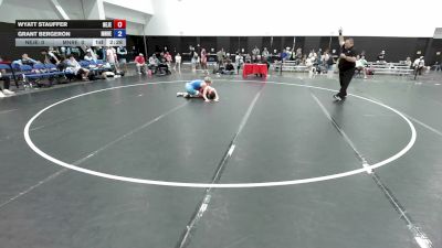 138 lbs Wyatt Stauffer, New Jersey vs Grant Bergeron, Minnesota Red