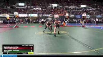 5th Place Match - Aiden Walkowiak, Red Lodge vs Blake Lancaster, Lincoln County (Eureka)
