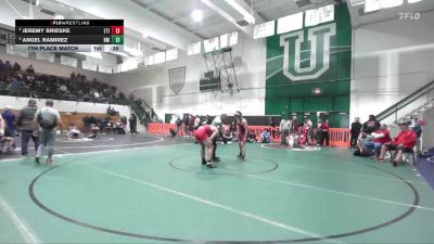175 lbs 7th Place Match - Angel Ramirez, Rancho Mirage vs Jeremy Brieske, Etiwanda