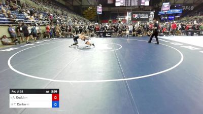 113 lbs Rnd Of 32 - Ayden Dodd, OH vs Treynor Curtin, WI