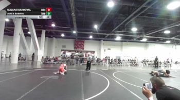 95 lbs Consi Of 4 - Malakai Sandoval, NM Beast vs Jayce Sabata, Team Grand Valley Elite