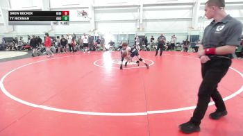 75 lbs Round Robin 1 - Drew Becker, Rebellion - MS vs Ty Rickman, Ohio Gold - Black - MS