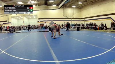 149 lbs Champ. Round 2 - Troy Gentzel, East Stroudsburg University vs Desmond King, University Of Olivet