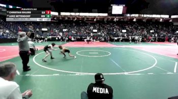 85 lbs Champ. Round 2 - Luke Mittendorf, WSW1 vs Christian Ehlers, SLW1