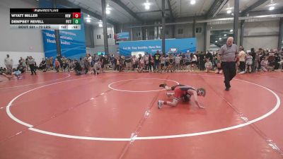 70 lbs Round Of 16 - Wyatt Miller, New Oxford vs Dempsey Revell, Pittsburgh