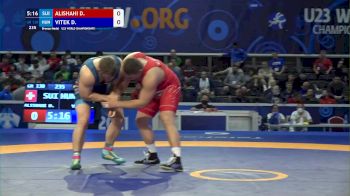 130 kg Final 3-5 - Delian Hossein Alishahi, Sui vs Dariusz Attila Vitek, Hun