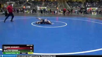 105 lbs Semifinal - Traxon McGrorty, SCMC vs Klayton Perkins, Pleasant Hill Wrestling Club