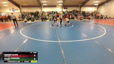 165B Quarterfinal - Kyler Sorensen, Glenrock vs Danner Glanz, Worland