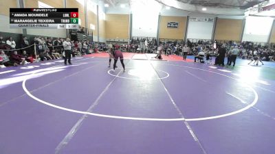 165 lbs Quarterfinal - Amada Moundele, Lowell vs Marangelie Teixeira, Trumbull