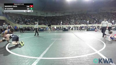 105 lbs Round Of 16 - Tucker Nuckolls, Mojo Grappling Academy vs Breckin Garrett, Lone Grove Takedown Club