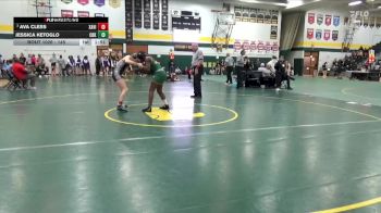 145 lbs Quarterfinal - Ava Cless, Xavier vs Jessica Ketoglo, Cedar Rapids Kennedy