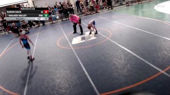 60-66 lbs Round 1 - Walker Kelley, Palmyra Youth Wrestling Club vs Kason Hack, Frankfort Gladiators