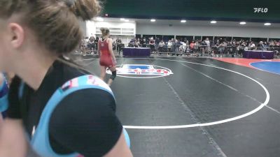 118 lbs Round Of 32 - Amelia Nidelea-polanin, IL vs Cheyenne Frank, MI