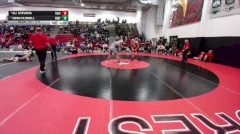 215 lbs 1st Place Match - Eli Stevens, Northglenn vs John Florell, Kearney