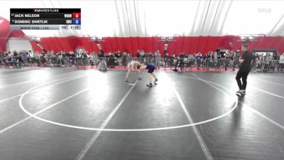 175 lbs Cons. Round 2 - Jack Nelson, Wrightstown High School Wrestling vs Dominic Swetlik, Denmark Wrestling Club