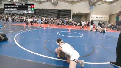 77 lbs Rr Rnd 2 - Matteo Bodrog, Clearview - MSC vs Macklin Allen, American MMAW - MSC