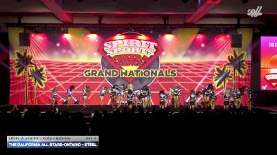 The California All Stars-Ontario - Steel [2026 L2 Junior - Flex - Medium Day 3] 2026 Spirit Sports Grand Nationals