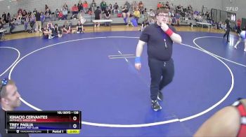 138 lbs Cons. Round 1 - Ignacio Cervantes, HotShots Wrestling vs Trey Paglia, West Albany Mat Club