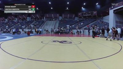 285 lbs Cons. Round 1 - Lincoln Griffith, Pikeville vs Ethan Heady, Campbellsville (Ky.)