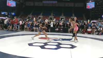 155 lbs Cons. Rd Of 32 - Maya Keane, Ohio vs Addeline Graser, Nebraska