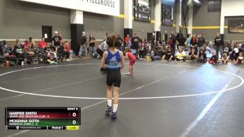 46 lbs Round 3 (4 Team) - Harper Smith, Grand View Wrestling Club vs Mckenna Goth, Minnesota Storm 2