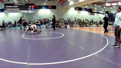 132 lbs Quarterfinal - Rafael Otero, Grapplers Garage vs Landon Morris, Virginia Team Predator