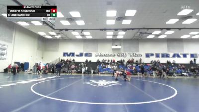 174 lbs Cons. Round 2 - Joseph Anderson, Modesto College vs Shane Sanchez, Delta College